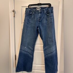 Y2K Tommy Hilfiger Ultra Low Rise Flare Women’s Jeans Size 14 Great‎ Condition